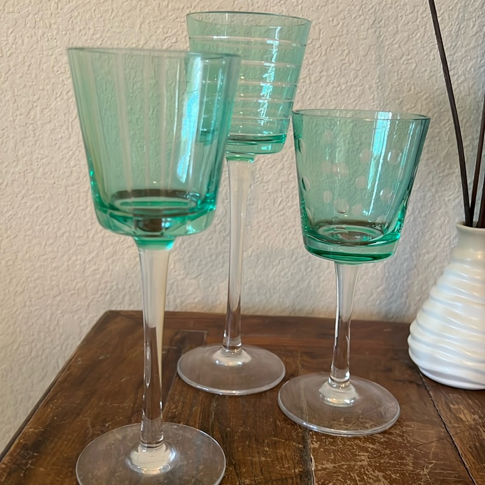 PartyLite Santorini trio votive/tealight holder